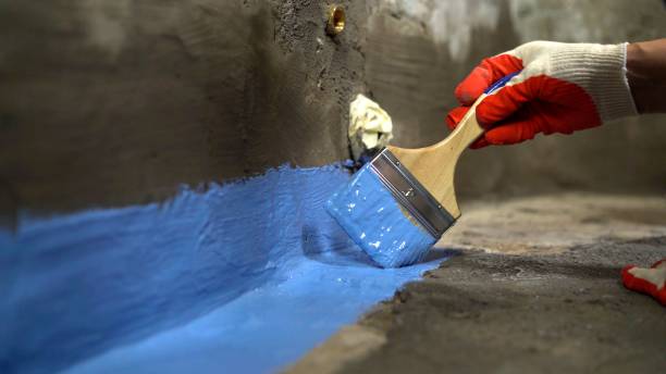 Commercial Emergency Waterproofing project at a Clarksville, OH business property by SJ Waterproofing Pros